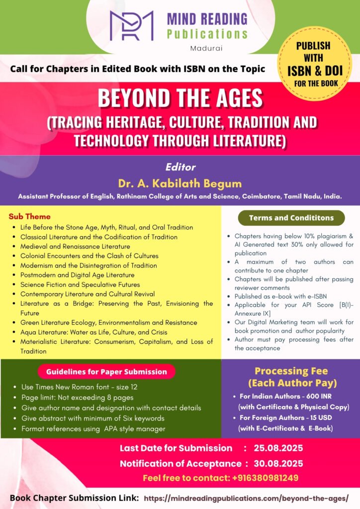 Beyond the Ages (Tracing Heritage, Tration and Technology Through Literature)